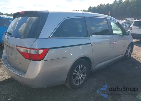 2012 Honda Odyssey Ex из США, поврежденный, VIN 5FNRL5H47CB138692